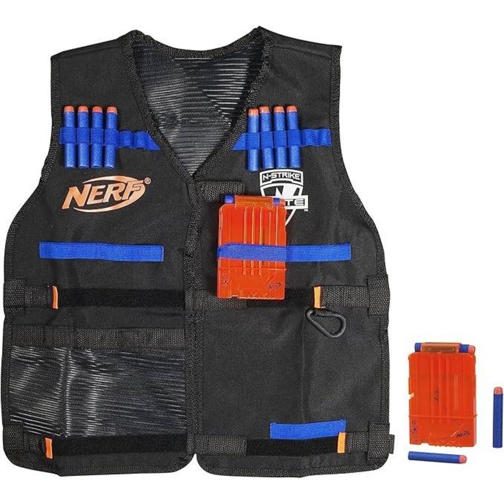 Nerf Official N-Strike‎ Elite Series Tactical Vest New With 12 Elite Darts